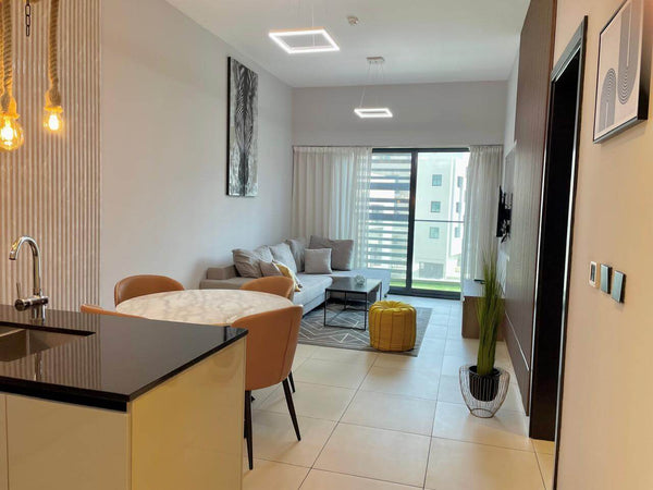 Modern 1-Bedroom Apartment with Study in Rigel Apartments, JVC District 10, Dubai